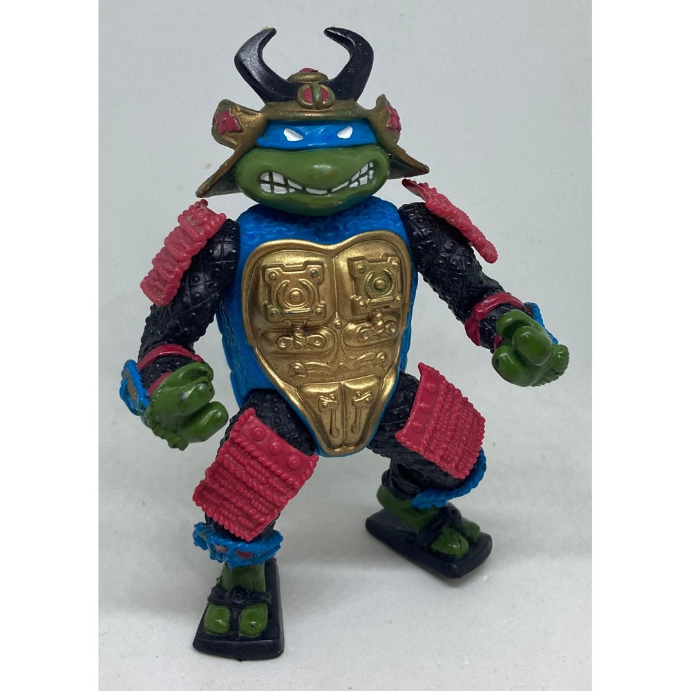 Samurai Armor Leonardo TMNT PLAYMATES Leo ACTION FIGURE 1990 Vintage